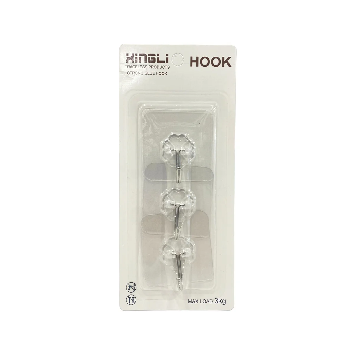 PERCHERO TRANSPARENTE X3