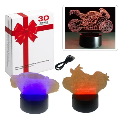 LAMPARA LED 3D: