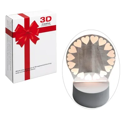 LAMPARA LED 3D,