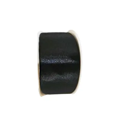 CINTA DOBLE RASO NEGRA 30Y (PQTX5)