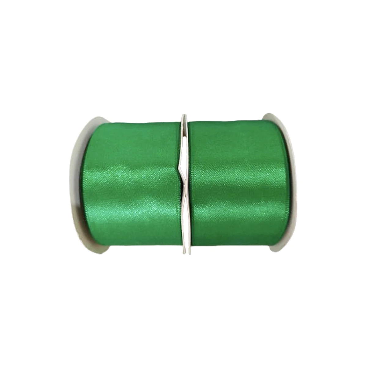 CINTA DOBLE RASO VERDE OSCURO 30Y (PQTX5)