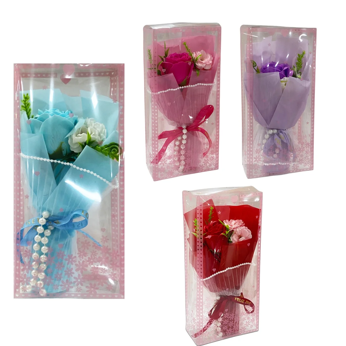 RAMO FLORES ARTIFICIALES EN ACETATO (CJX24)