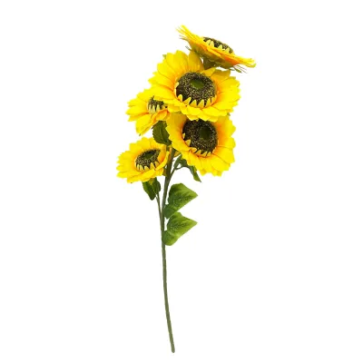 RAMO GIRASOLES ARTIFICIALES X5 100CM