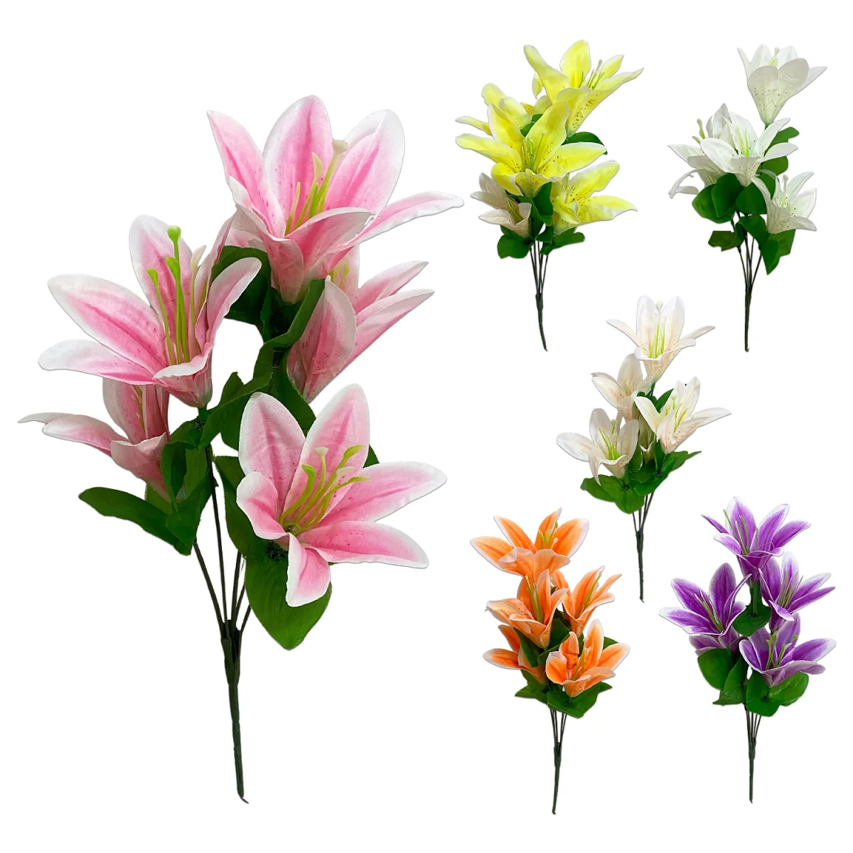 RAMO FLORES ARTIFICIALES X5 32CM