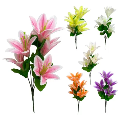 RAMO FLORES ARTIFICIALES X5 32CM