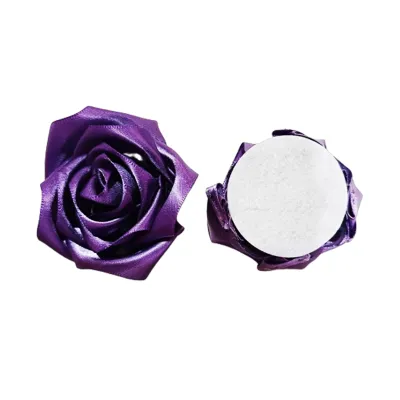 ROSA ETERNA MORADA DE TELA (CJX200),