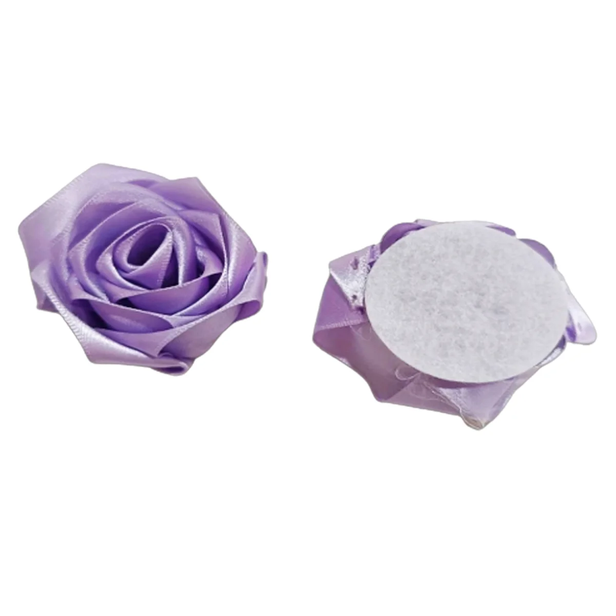 ROSA LILA DE TELA 5CM (CJX200)