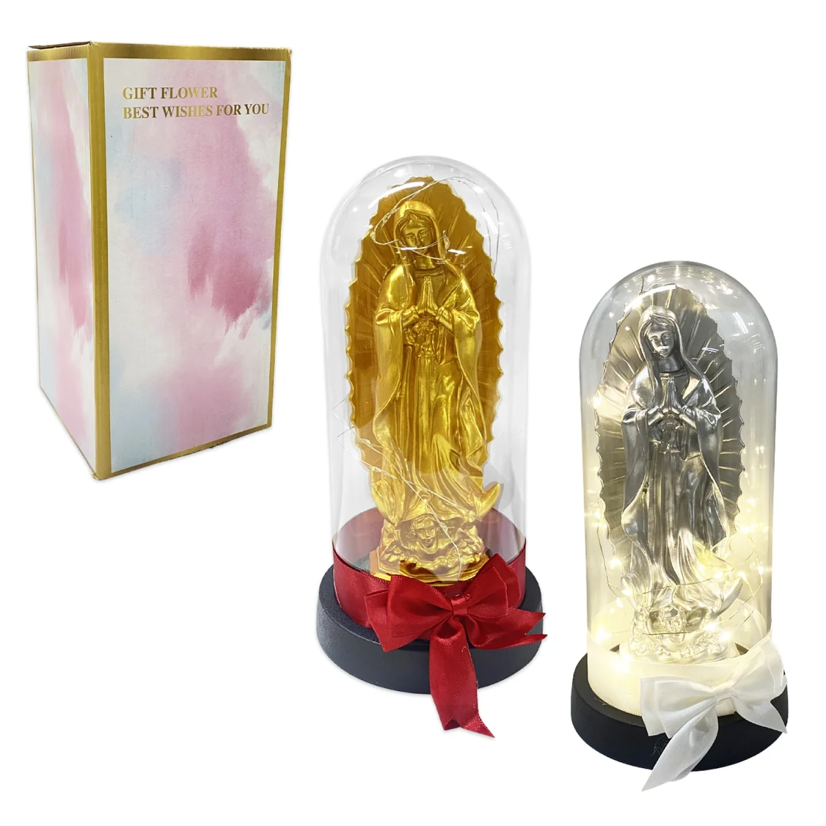 ADORNO RELIGIOSO D/P CON LUZ ENCAPSULADO,
