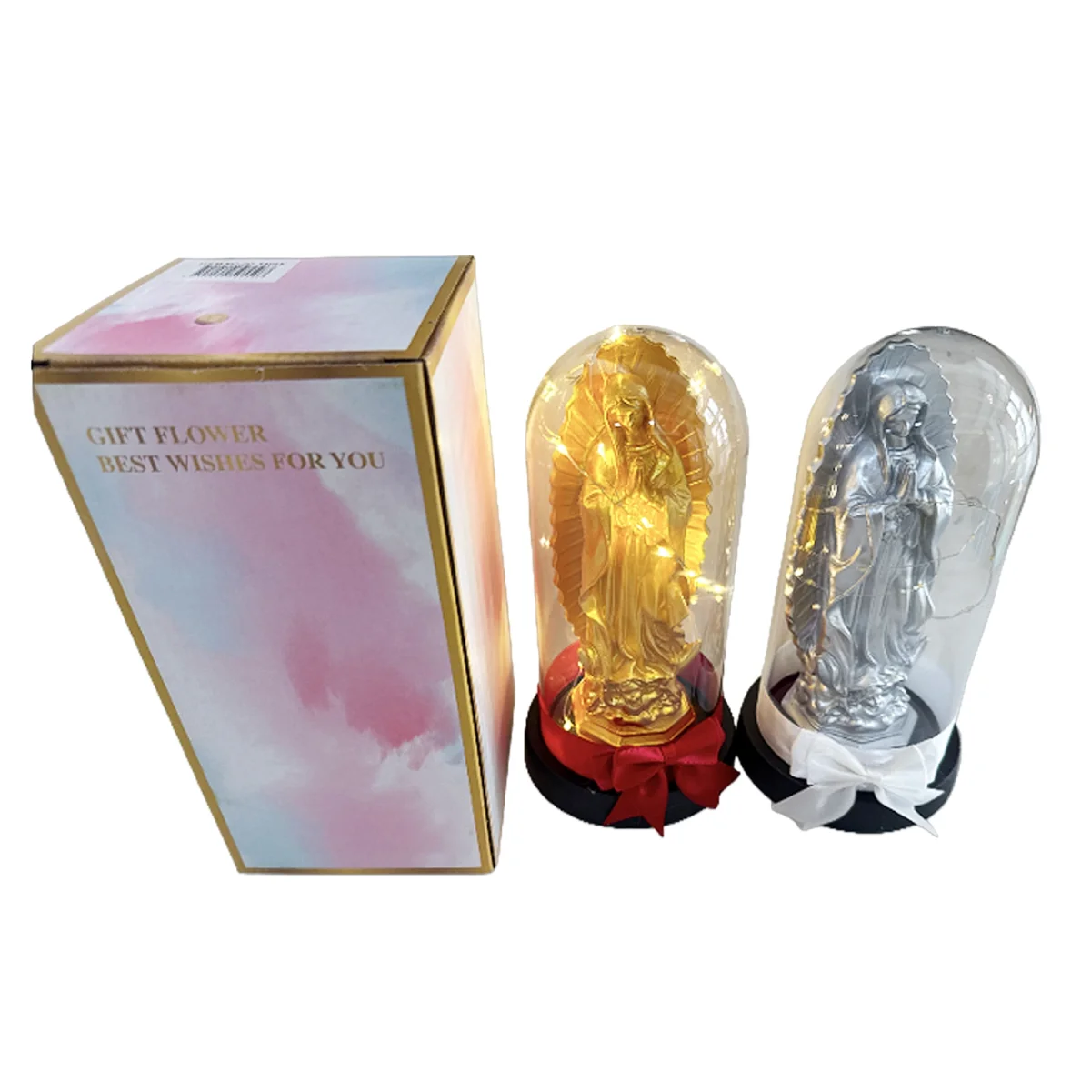 ADORNO RELIGIOSO D/P CON LUZ ENCAPSULADO,