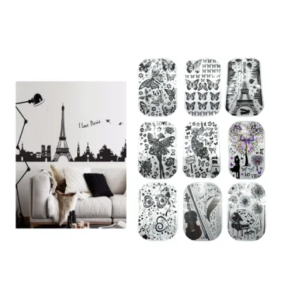 STICKER ADESIVO NEGRO