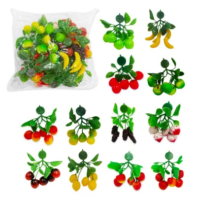 ADORNO MAGNETICO FRUTAS (PQTX12)