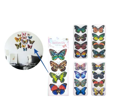 STICKER MARIPOSA PQ X4 (PQTX12)