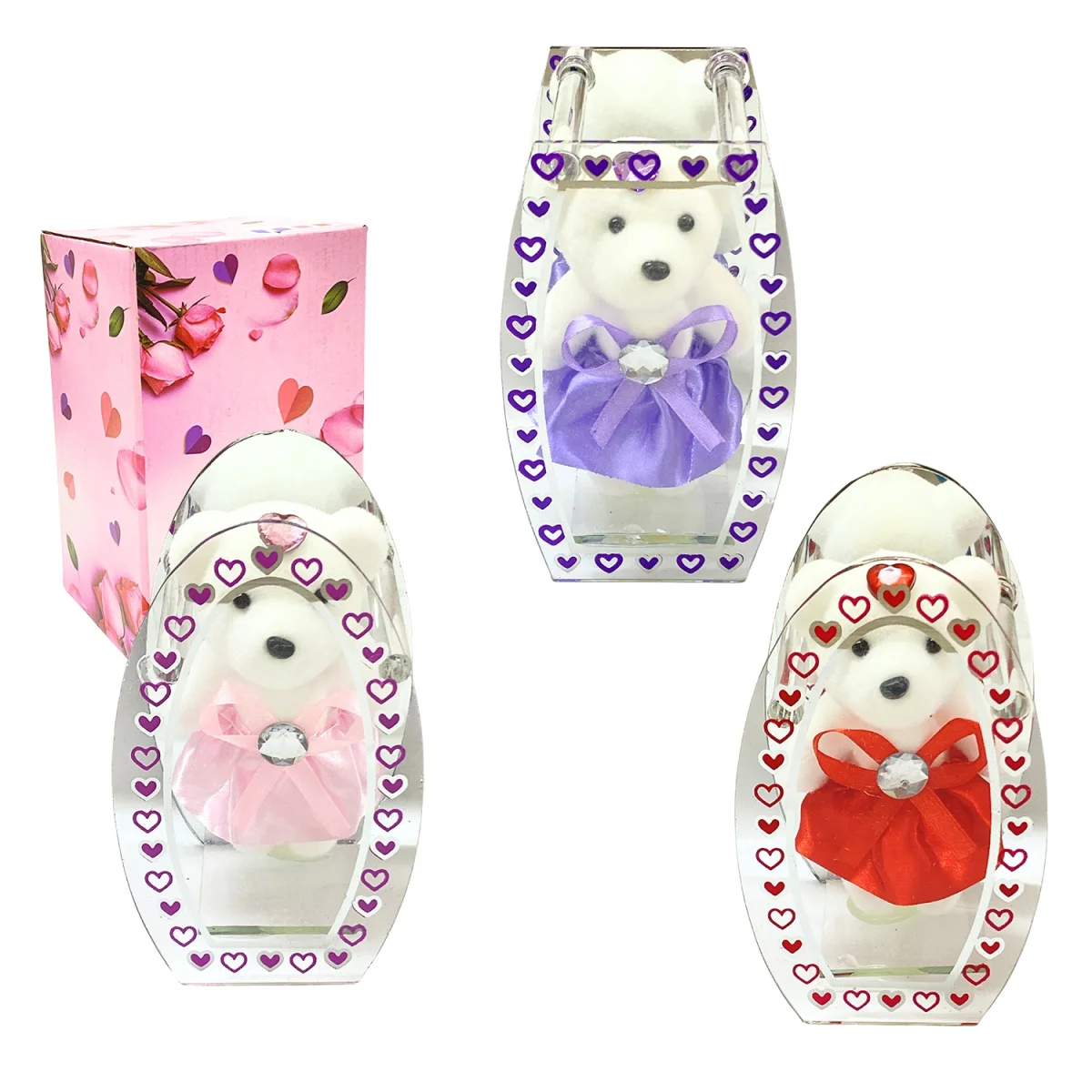 OSO DECORATIVO EN VIDRIO