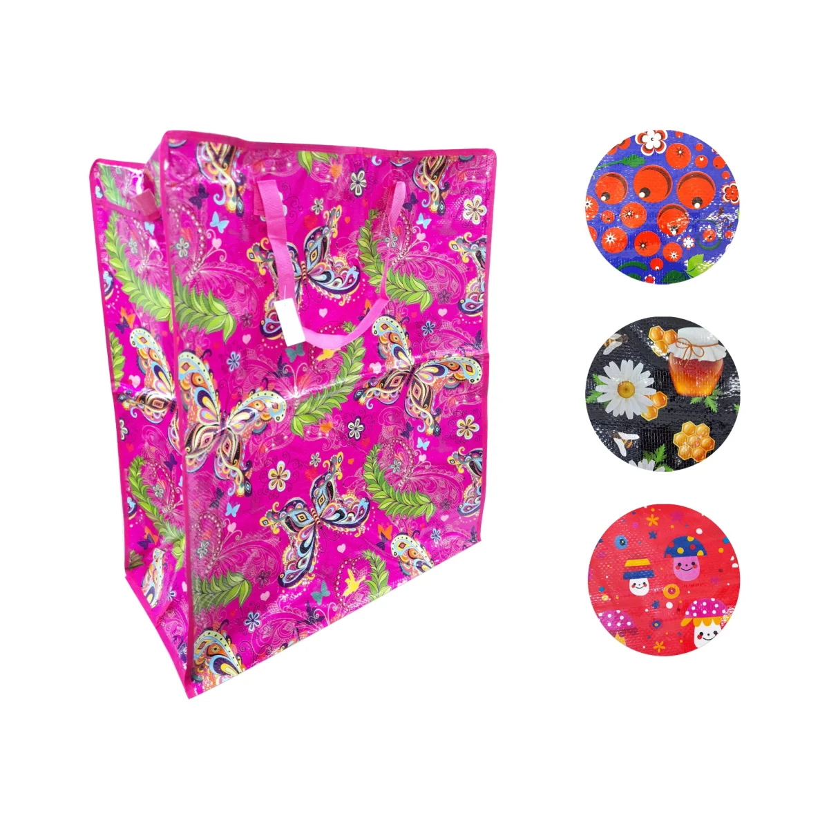BOLSA DE FIBRA 55*65*30CM (PQTX10)