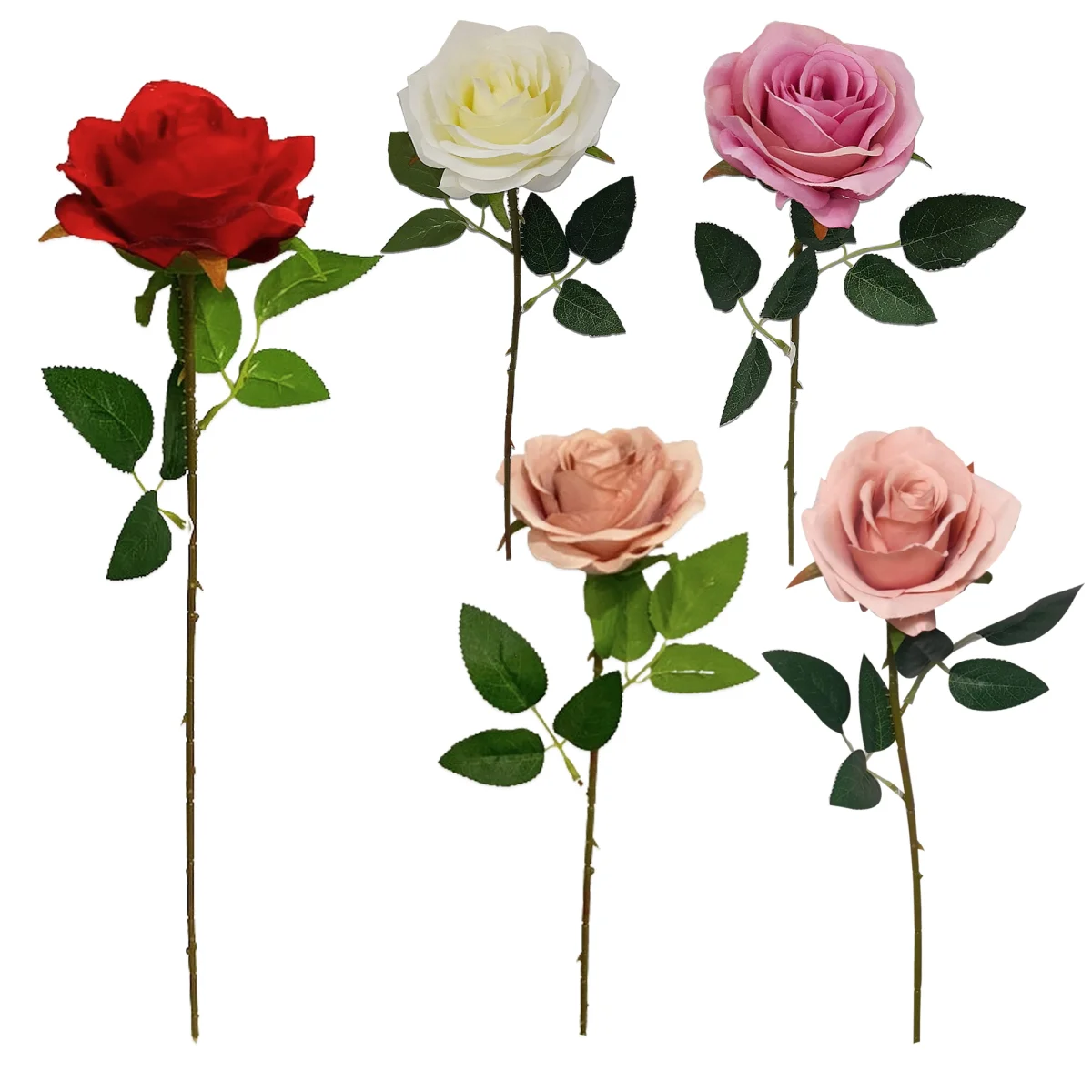 ROSA ARTIFICIAL SURTIDA 46CM (CJX240)