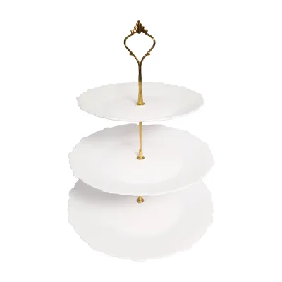 DULCERO DE MESA REDONDO 3 NIVELES