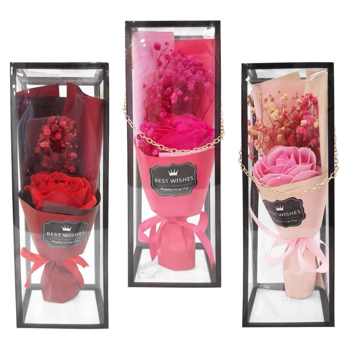 RAMO ROSAS EN ACETATO DESARMADO (CJX6)