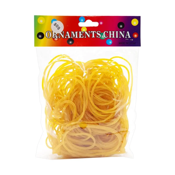 LIGAS CAUCHO 80G