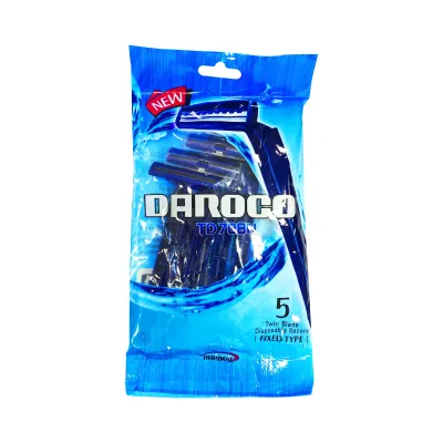 MAQUINA AFEITAR AZUL 2 HOJAS X5 EN BOLSA (CJX20)