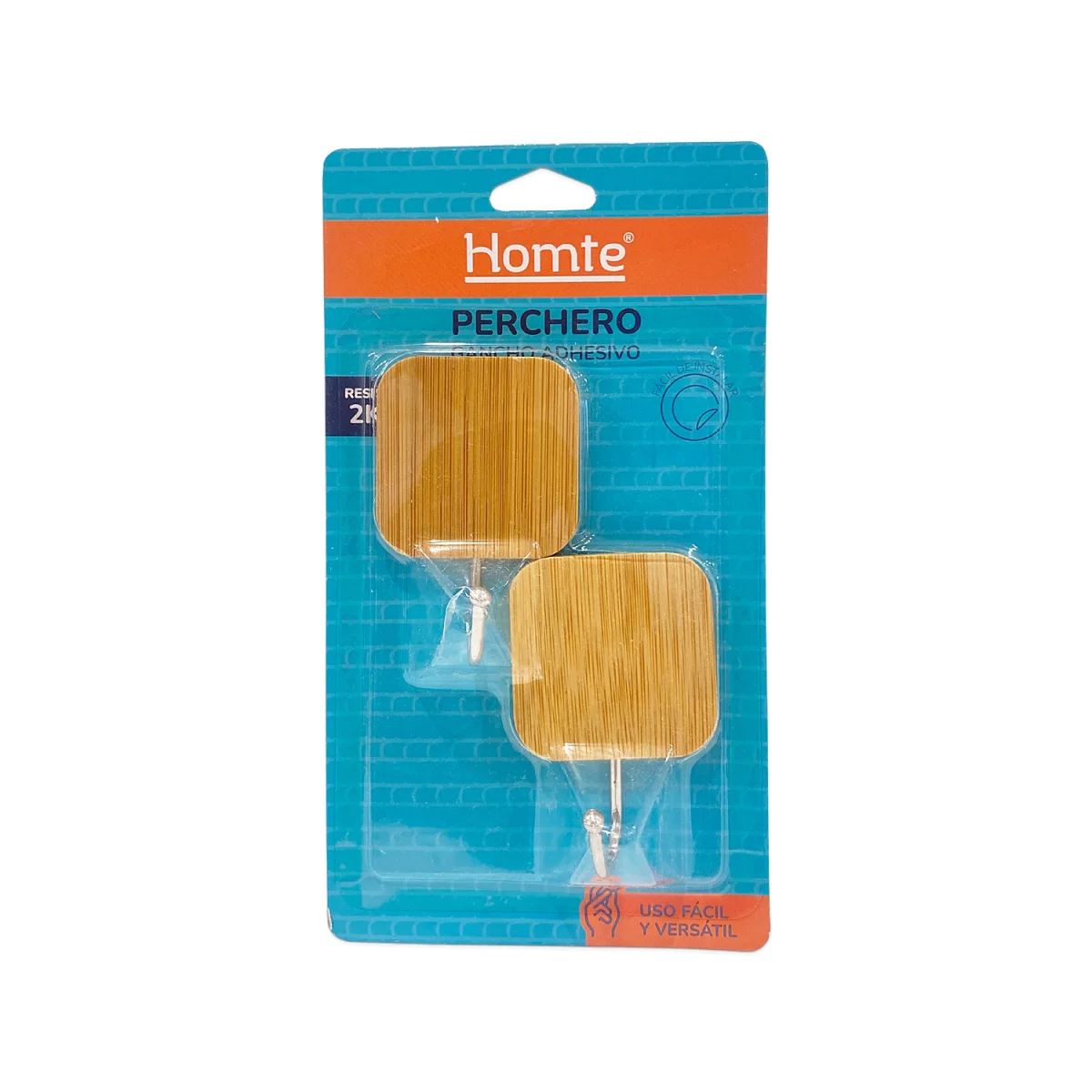 PERCHERO MADERA CUADRADO X2 (PQTX20)