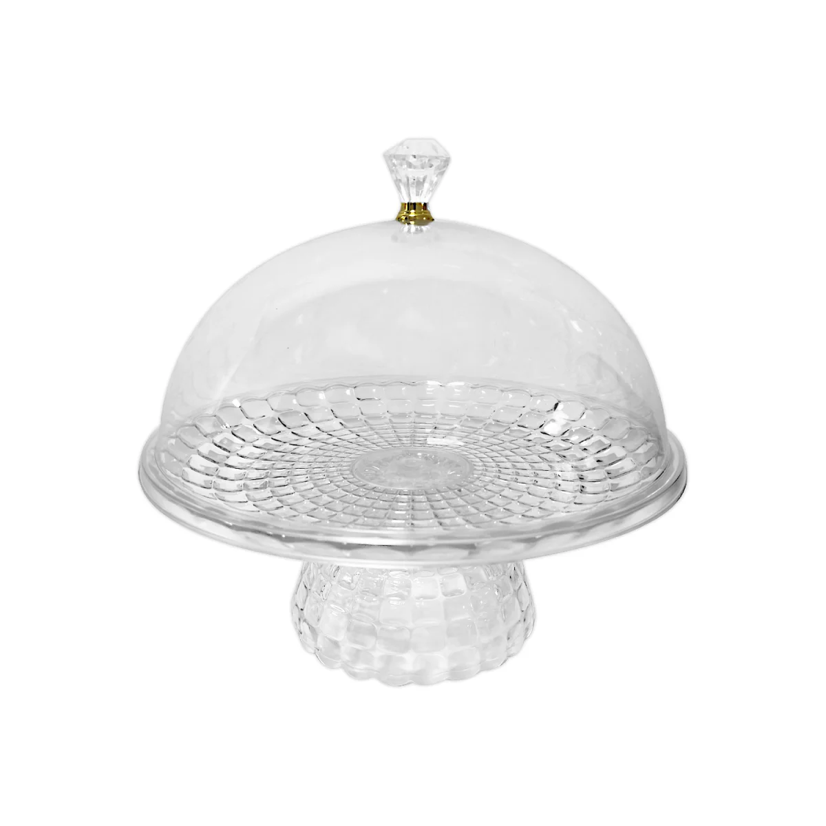 SOPORTE PARA PASTEL TRANSPARENTE 25.5*23CM