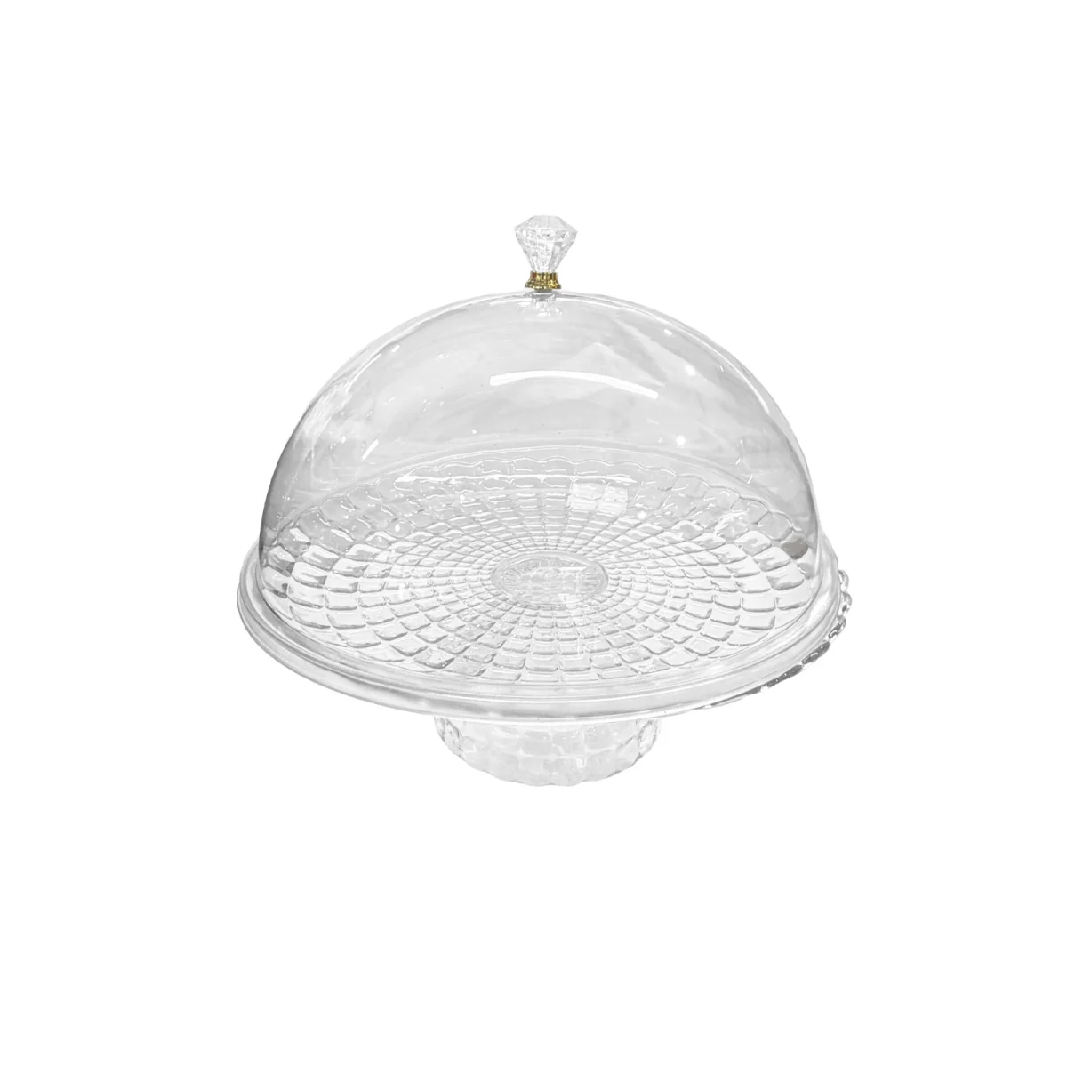 SOPORTE PARA PASTEL TRANSPARENTE 25.5*23CM