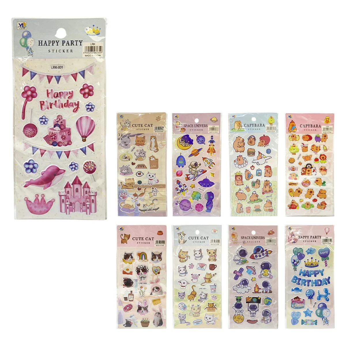 STICKER INFANTIL MOTIVOS (PQTX20)