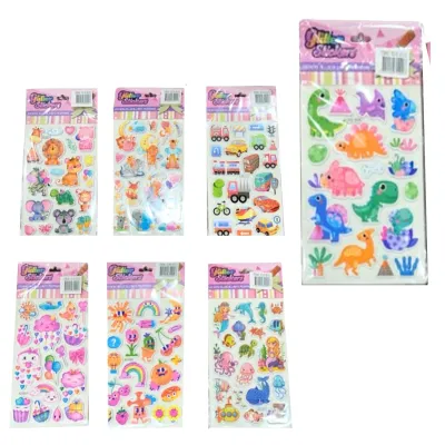 STICKERS MOTIVOS ALTO RELIEVE (PQTX12)