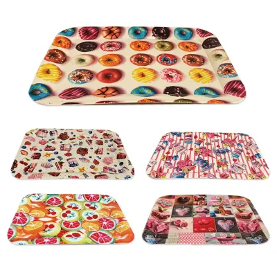 BANDEJA PLASTICA ESTAMPADA 46*33CM