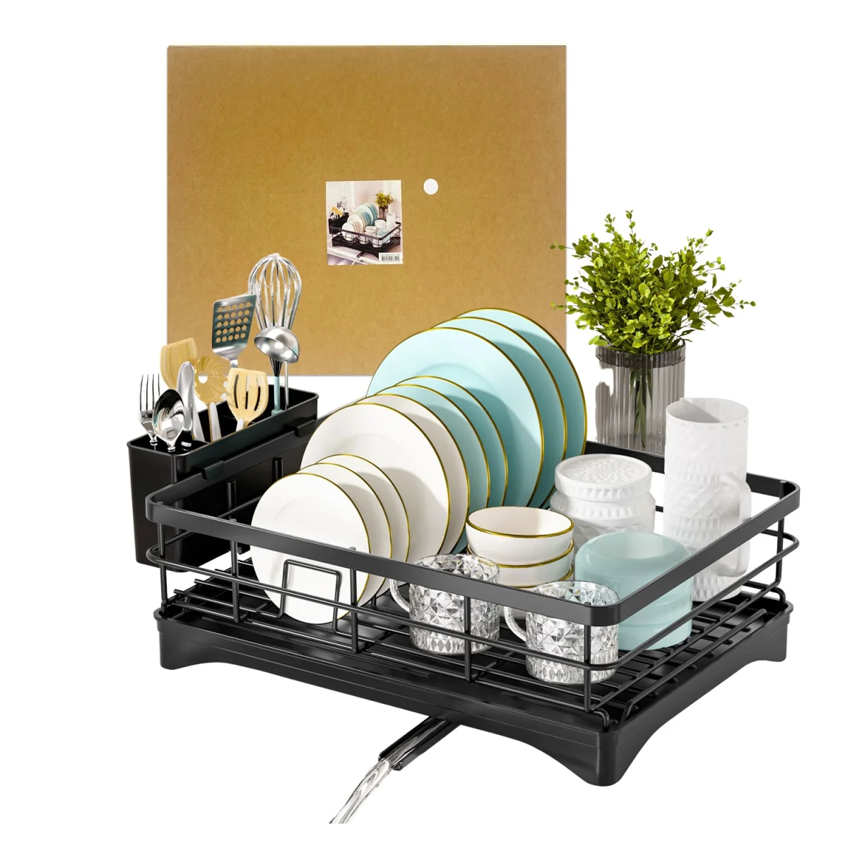 ESTANTE ESCURRIDOR DE PLATOS 43*12.5*32.2CM