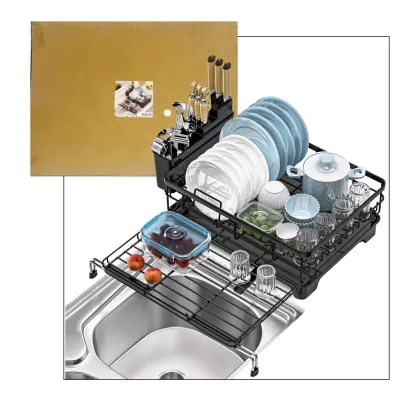 ESTANTE ESCURRIDOR DE PLATOS 43.4*13*33.8CM