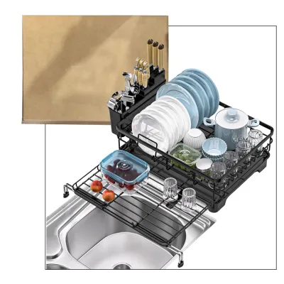 ESTANTE ESCURRIDOR DE PLATOS 43.4*13*33.8CM