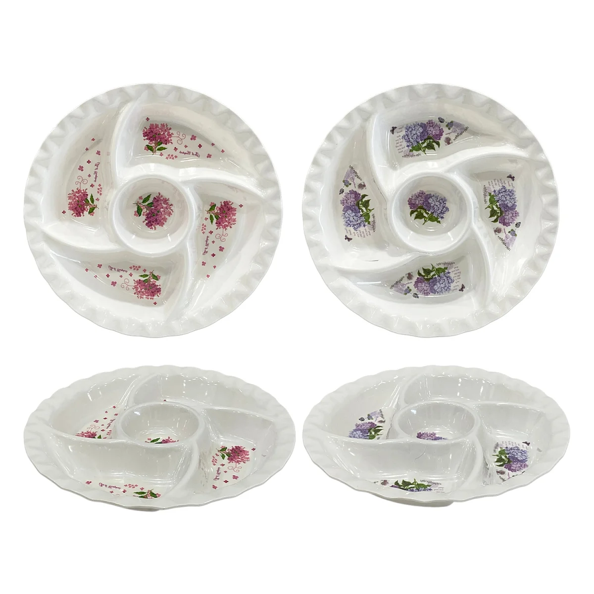 PLATO MELAMINA 5 COMPARTIMENTOS (CJX15)