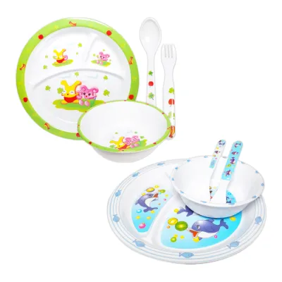 SET VAJILLA INFANTIL X4PCS