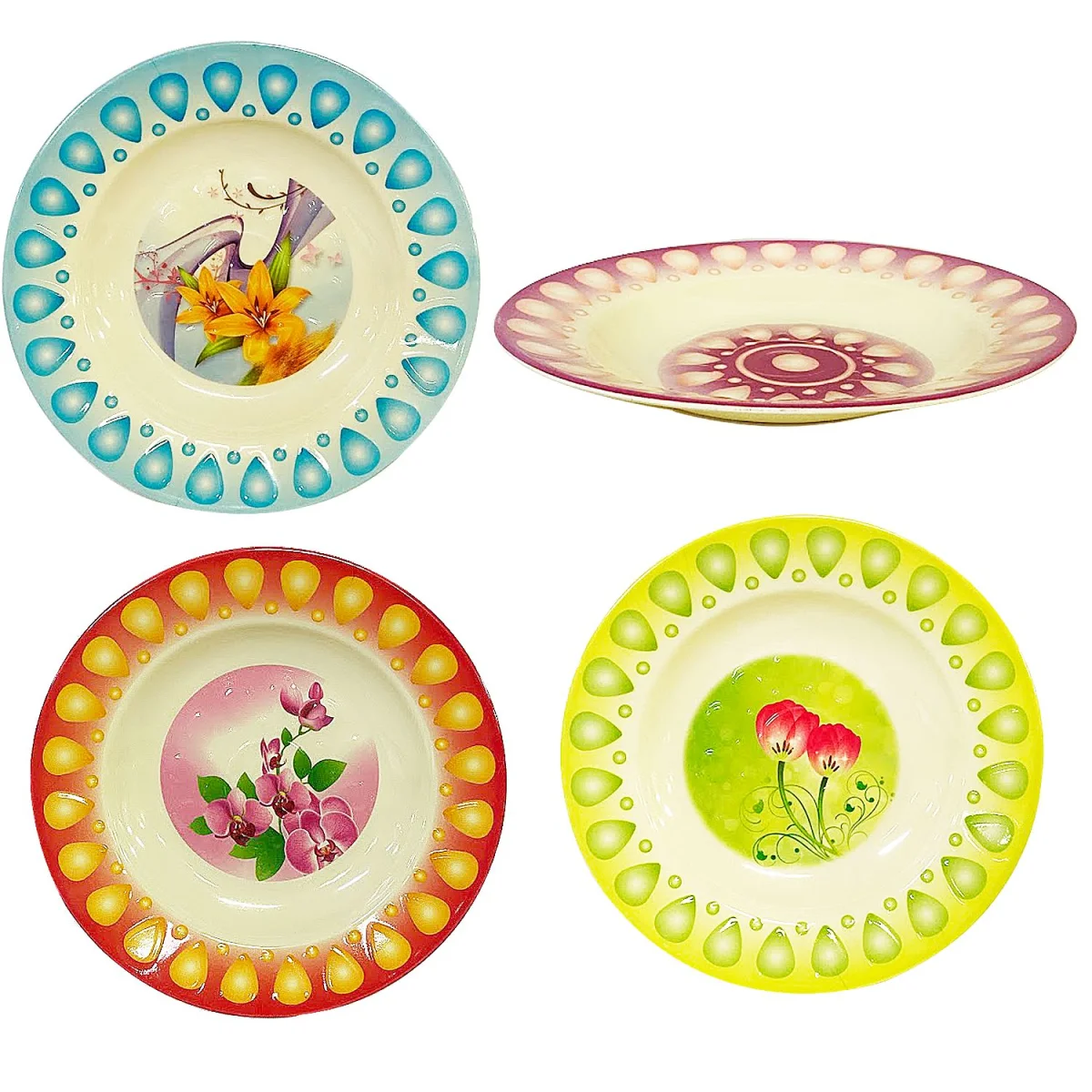 PLATO HONDO MELAMINA 20CM