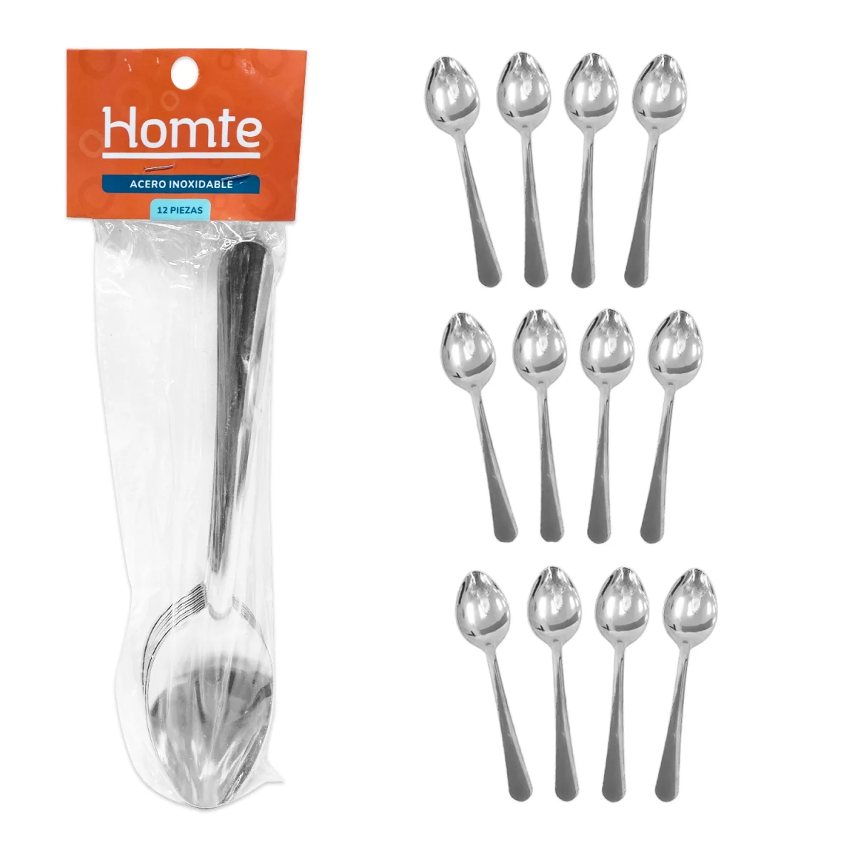 CUCHARA METALICA 24GR X12