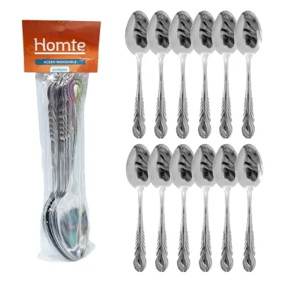 CUCHARA METALICA 24GR X12