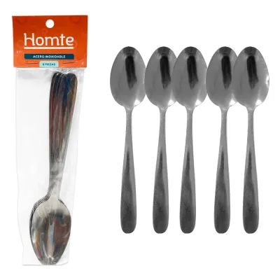 CUCHARA METALICA X6-40G