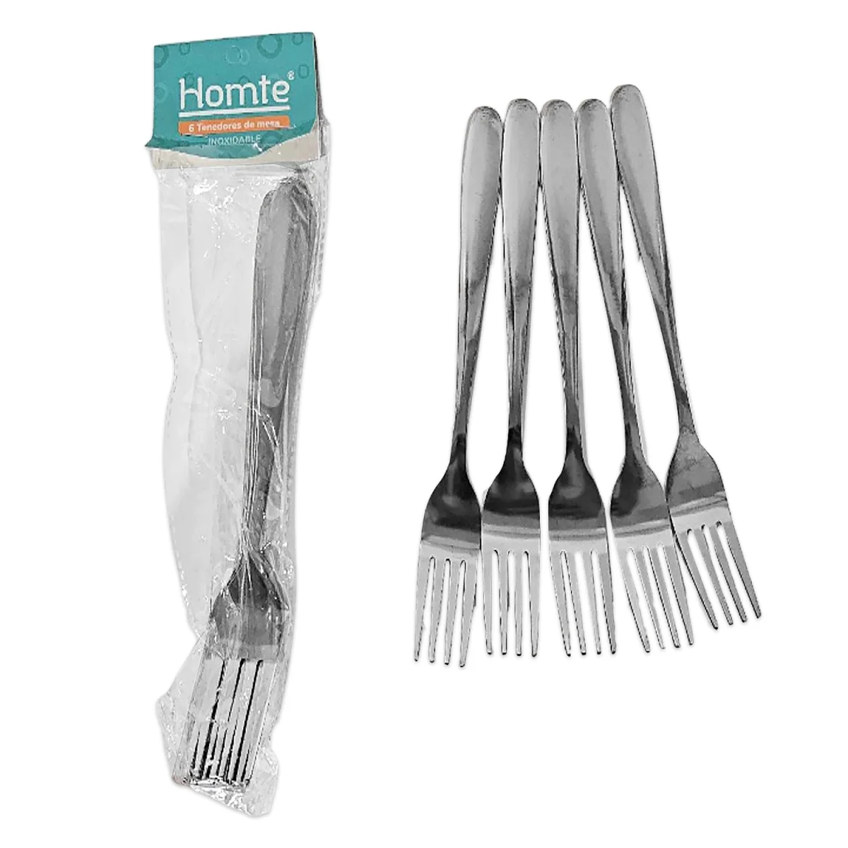 TENEDOR METALICO 40G X6
