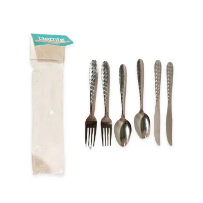 SET CUBIERTOS 38G 33G 53G X6