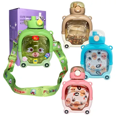 TERMO INFANTIL OSO CON STICKERS 1000ML