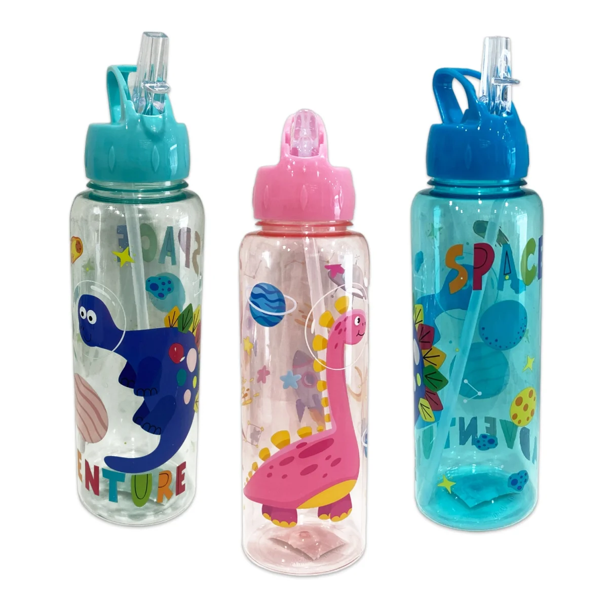 TERMO PLASTICO DINOSAURIO 700ML