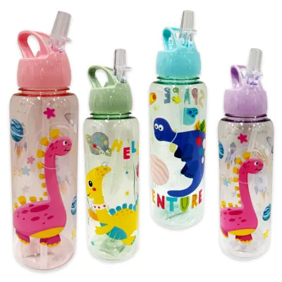 TERMO PLASTICO DINOSAURIO 700ML
