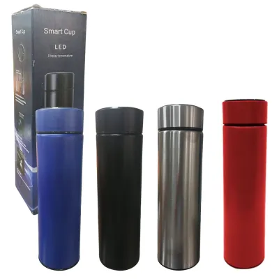 TERMO TERMICO LISO MEDIDOR TEMPERATURA 500ML