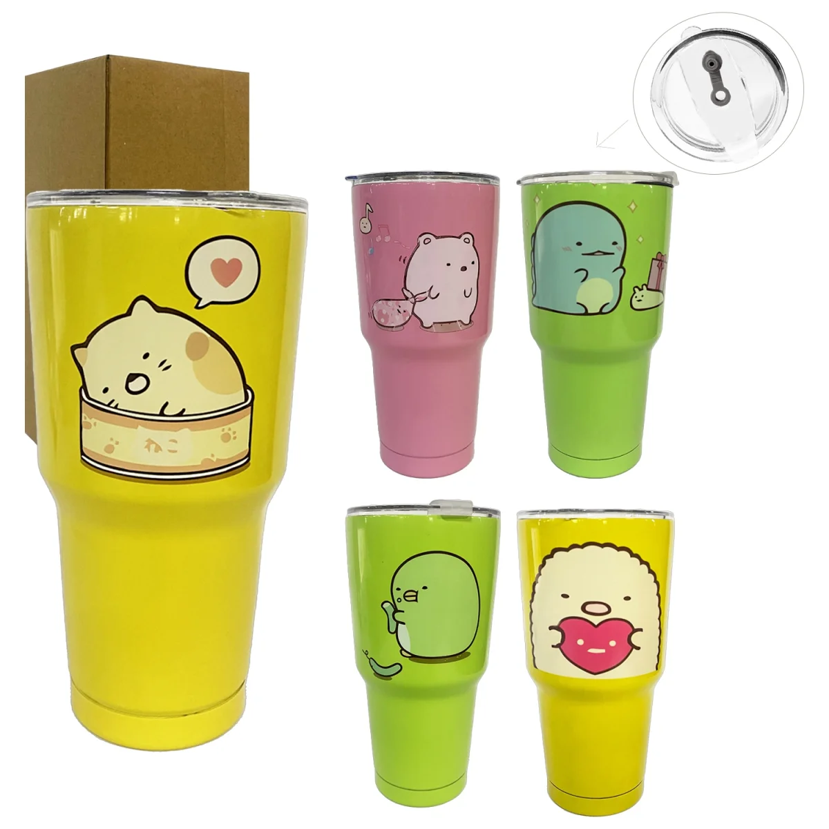 VASO TERMO TERMICO ESTAMPADO 900ML