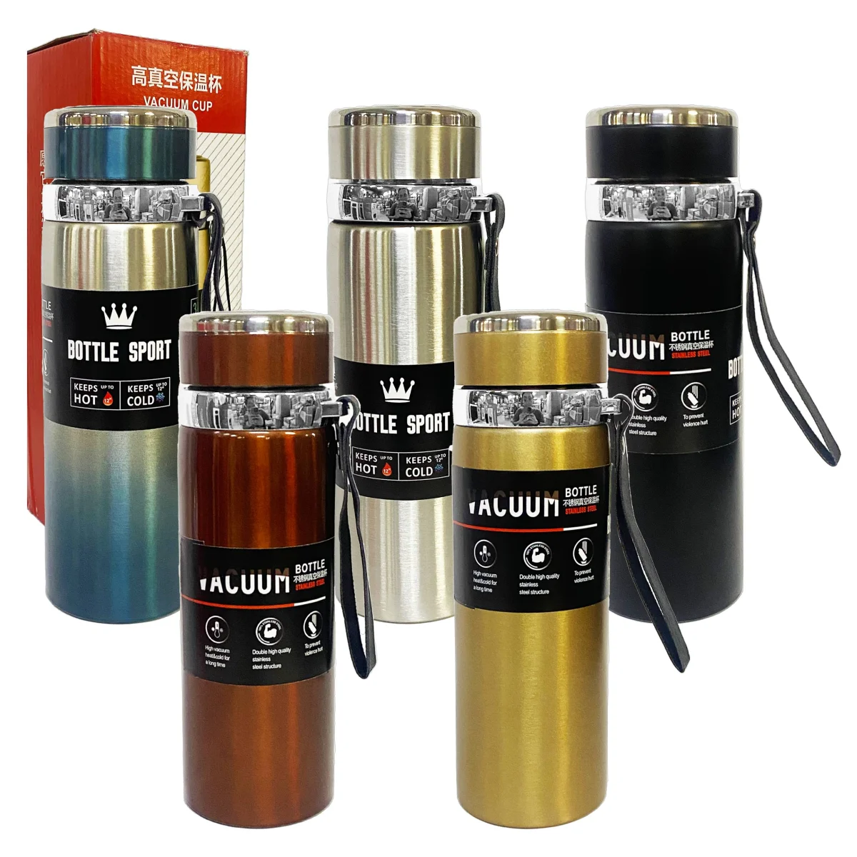 TERMO TERMICO METALIZADO 800ML