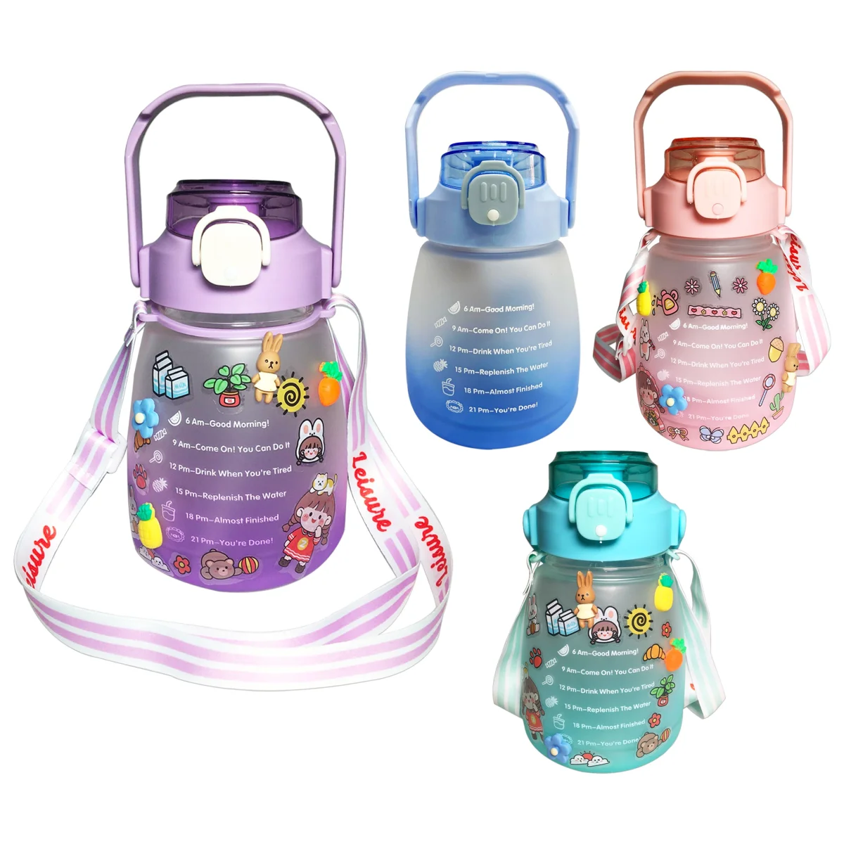 TERMO MOTIVACIONAL CON STICKERS 1200ML