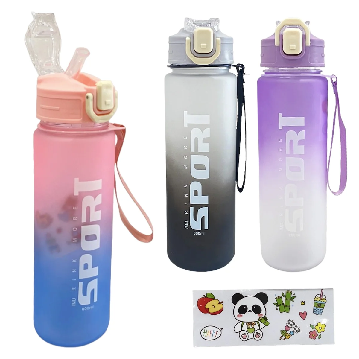 TERMO PLASTICO DEGRADE SPORT  900ML