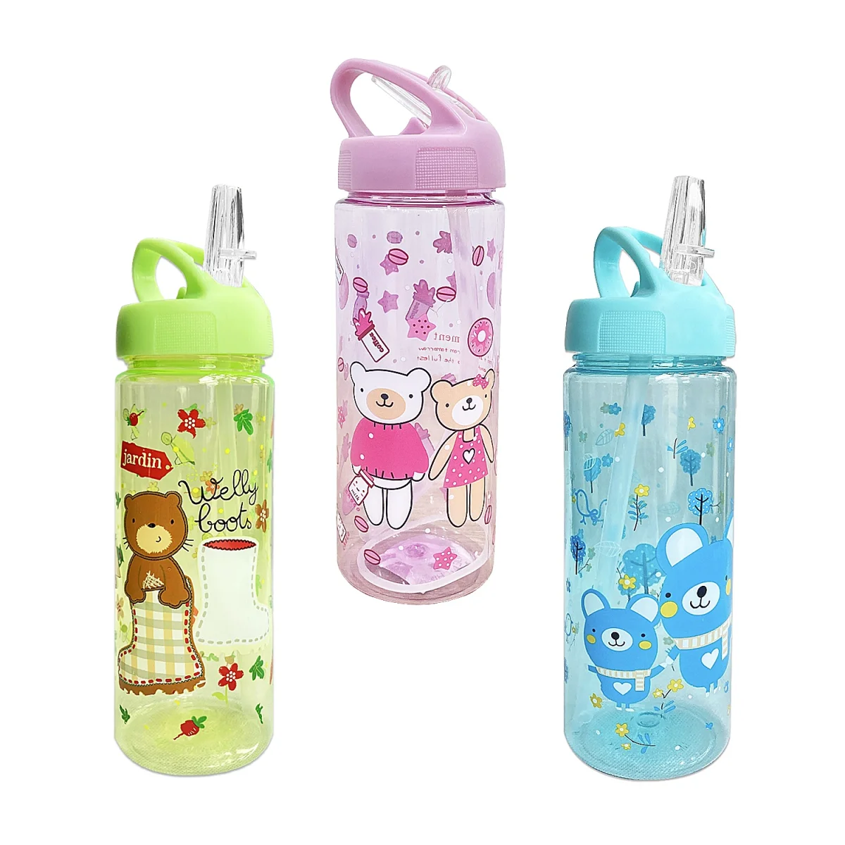 TERMO PLASTICO OSO 600ML