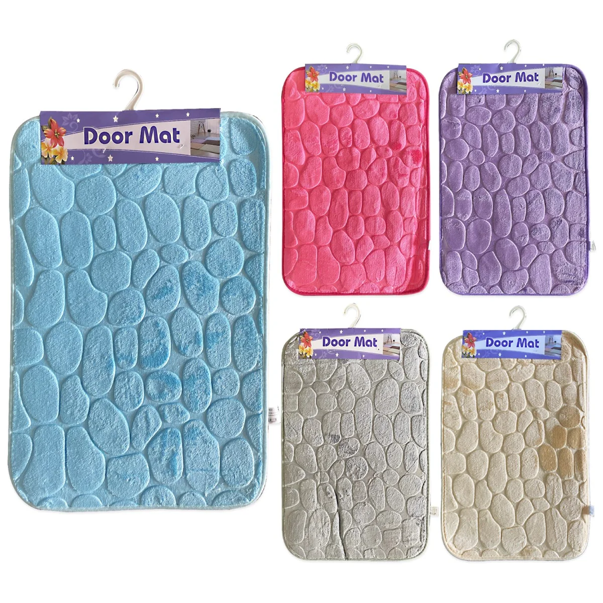 TAPETE RELIEVE COLORES 40*60CM